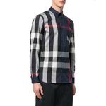 Рубашка мужская Burberry, синий - фото 2