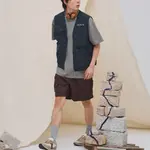 Карго-шорты унисекс бордовые Saucony, бордовый - фото 6