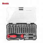 Набор немецких отверток Ronix RH-2716, 63 предмета - фото