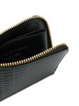 Comme Des Garçons Wallet кошелек на молнии, черный - фото 3