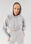 Свитшот Even&Odd, цвет mottled light grey - фото
