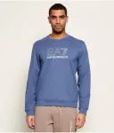 Толстовка regular fit Ea7, синий - фото