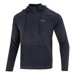 Куртка rush warm-up full-zip hoodie jacket 'black' Under Armour, черный - фото