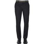 Повседневные брюки мужские черные FENDI - фото