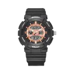 Disney Часы Mickey Series Electronic+Quartz Movement TPU Strap Watch Unisex Gray Dial - фото 7