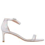 Stuart Weitzman Серебряные Nunakedstraight 60 Сандалии - фото