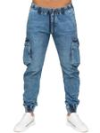 Джинсы-Джоггеры карго Enzo, синий - фото 2