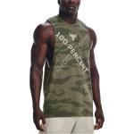 Мужская майка Under Armour, зеленый - фото 4