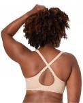 Бюстгальтер Breathe Medium Underwire Full Coverage Minimizer Bra DF3423 Bali, Almond - фото 5