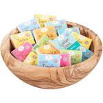 Сервировочная чаша OLIVE 1 шт., выполненная из массива дерева, уникальна, делает любой накрытый стол настоящей изюминкой Aps, коричневый - фото 3