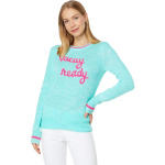 Свитер Lilly Pulitzer Rollins Sweater, синий - фото