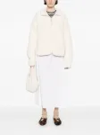 Флисовая куртка JIL SANDER, белый - фото 2