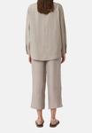 Блуза comma Button-down blouse, Hellbraun/Sand - фото 3