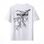 Футболка унисекс YIVIKII, белый - фото