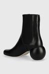 Кожаные ботинки челси ESTE Weekend Max Mara, черный - фото 4