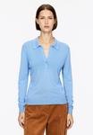 Поло ARKET Polo shirt, Light Blue - фото
