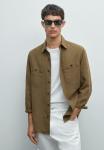 Куртка Massimo Dutti RELAXED FIT, Khaki - фото