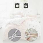 Двустороннее постельное белье REDBEST 166914 2-teilig, 200x1x200 см, роза - фото 4