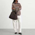 Рубашка с принтом Амиры 4Th & Reckless, Chocolate - фото 4