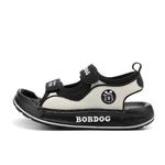 Детские сандалии BOBDOG, черный/белый - фото