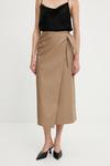 Юбка Answear.Lab, бежевый - фото