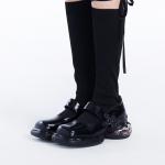 Сапоги Sugar Drop до колена женские черный Daphne Lab - фото 7