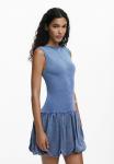 Платье Desigual SLEEVELESS FLARED, Blue - фото