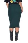 Studio Untold Юбка в темно-зеленом цвете - фото 2