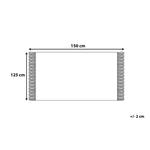 Одеяло Beliani, 125x150 см, светло-серый - фото 4