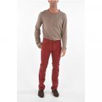 Красные хлопковые брюки Corneliani, Red - фото 4