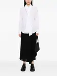 Рубашка с платком Yohji Yamamoto, белый - фото 2