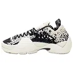 Флэш-нит кроссовки на шнурках Lanvin, черный - фото