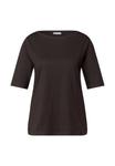 Футболка Street One Basic T-shirt, Braun/Dark Brown - фото 5