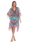 Накидка Margo Short Kaftan La Moda Clothing, Multi - фото