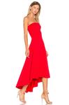 Платье Susana Monaco Strapless Hi Low, цвет Perfect Red - фото