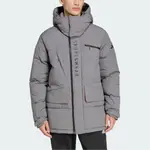 Мужская серая утепленная пуховая куртка Cold.Rdy Adidas - фото 3