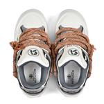 Низкие кеды для скейтбординга унисекс REPUSEN, белый [Звезды 18518 Коробка] - фото 3