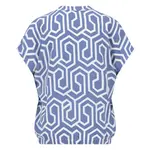 Блузка Fynch Hatton 25071737 short sleeve, синий - фото 2