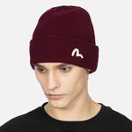 Шапка унисекс EVISU, бордовый - фото 3