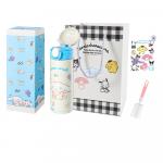 Термокружка Hello Kitty 420 мл Sanrio, розовый hello kitty + doll keychain - фото 9