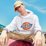 Толстовка унисекс Dickies, белый - фото 4