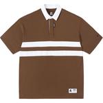 Футболка поло унисекс STARTER, коричневый - фото 6