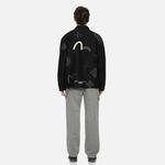 Куртка мужская черная с принтом EVISU - фото 6