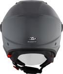 Шлем KYT d-city plain jet, Grey - фото 4