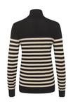 Джемпер LIZZA STRIPED ROLL NECK Kaffe, черный - фото 2