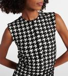 Мини-платье в клетку Burberry, Black Ip Pattern - фото 4