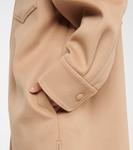 Однобортное шерстяное пальто Kerry Stella McCartney, кэмел - фото 5