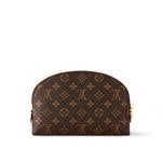 Косметичка ММ Louis Vuitton, коричневый - фото 5