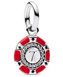 Подвески-Фишки на удачу Pandora, red - фото 2