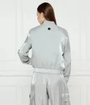 Бомбер Regular fit Armani Exchange, серый - фото 3